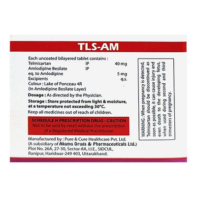 TLS AM Tablet 10's - Hypertension-Ang