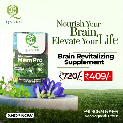 Qaadu Extract Based Mempro 500mg Capsule 60's - Speciality Medicines