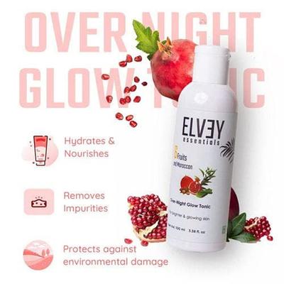 Elvey Essentials Over night Glow Toner 100 ml - Toners