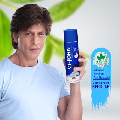 Vi-John Regular Shaving Foam - Pack of 3 x 250 gm - Shaving Foams