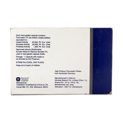 Enzar 40000 Capsule 10'S - Digestion-Dig