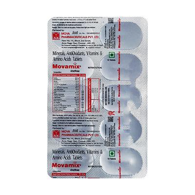 Movamix Tablet 10'S - Supplements-Vam