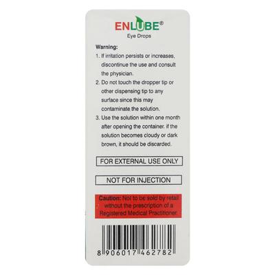 Enlube 1% Eye Drops 10ml - Dry Eye-Olt