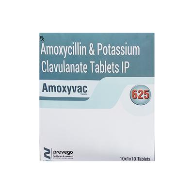 AMOXYVAC 625 Tablet 10's - Bacterial Infections-Pen