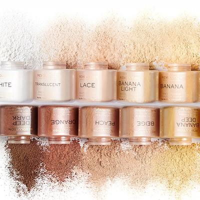 Makeup Revolution Loose Baking Powder Banana 32 gm - Loose Powder