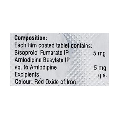 BISOPHARM A 5 Tablet 10's - Hypertension-Ang