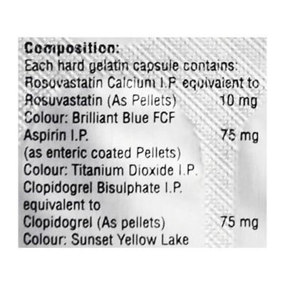 Razel Gold 10mg Capsule 15'S - Blood Clot-Ant