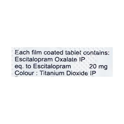 Cilentra 20mg Tablet 10'S - Depression-Ant