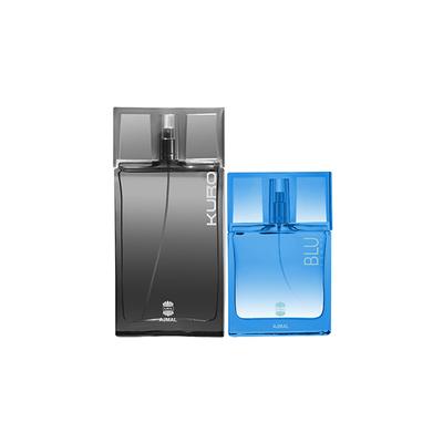 Ajmal Kuro EDP Aromatic Spicy Perfume And Blu Femme EDP Floral Woody Perfume 140 ml - Perfumes (Edt/Edp)
