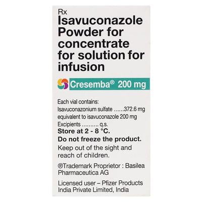 CRESEMBA 200mg Injection 1's - Fungal Infections-Anf
