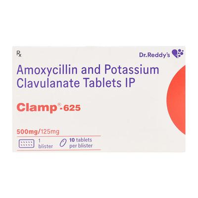 Clamp 625mg Tablet 10'S - Bacterial Infections-Pen