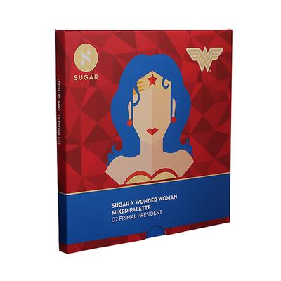 SUGAR Cosmetics X Wonder Woman Mixed Palette - 02 Primal President 20.8 gm - Face Palettes