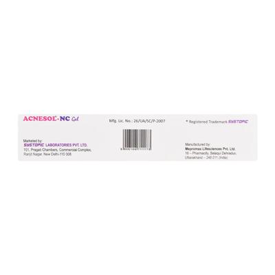 Acnesol NC Gel 20gm - Acne-Acn