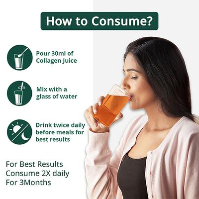 Vansaar 45+ Collagen Juice 500 ml - Ayurvedic Juices