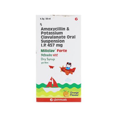Miliclav Forte Dry Syrup 30ml - Bacterial Infections-Pen