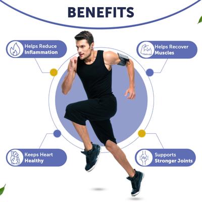 Neuherbs Deep Sea Fish Oil 2500 mg Softgels - Lemon Flavour 150's - Omega Fish Oil Fatty Acids