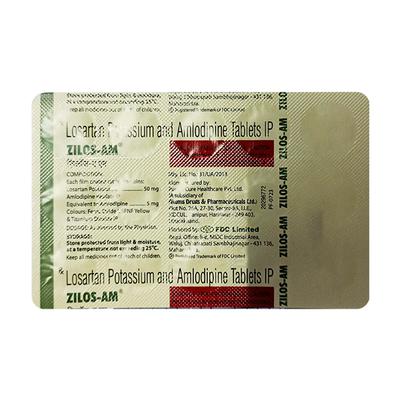 ZILOS AM Tablet 15's - Hypertension-Cal
