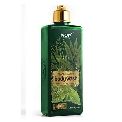 WOW Skin Science Tea Tree & Mint Foaming Body Wash 250 ml - Shower Gels & Body Wash