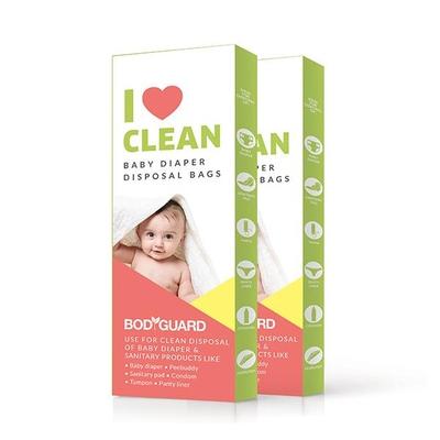 BodyGuard -Baby Diapers & Sanitary Disposal Bag (Pack of 2 x 15's) - Sanitary Napkins