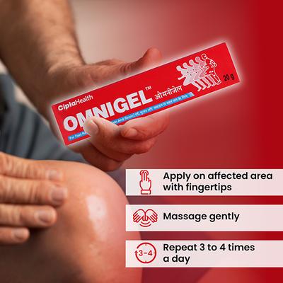 Omnigel Gel(Topical) 20gm - Gel/Cream