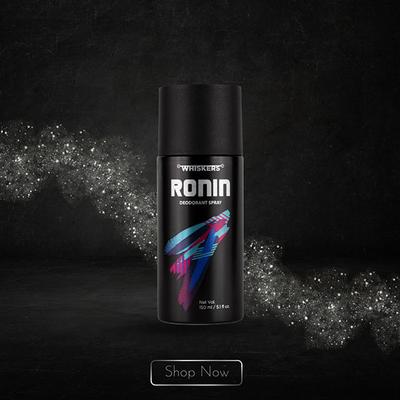 Whiskers Ronin Deodorant Spray 150 ml - Deodorants/Roll-Ons