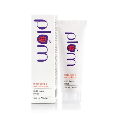 Plum Grape Seed & Sea Buckthorn Mild Foam Scrub 75 ml - Scrubs & Exfoliants