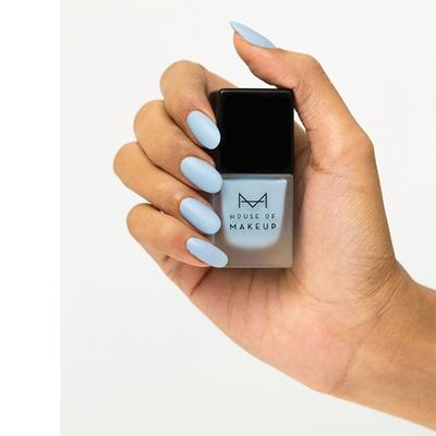 House Of Makeup Matte Nail Lacquer - Blue Chalcedony 12 ml - Nail Polish