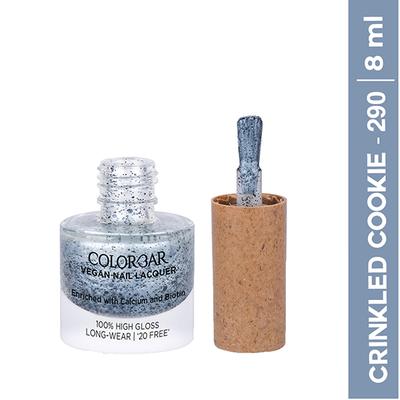 Colorbar Vegan Nail Lacquer Crinkled Cookie-290 8 ml - Nail Polish