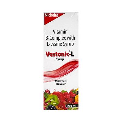 VASTONIC L MIX FRUIT FLAVOUR Syrup 200ml - Supplements-Vam
