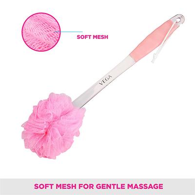 Vega Luxury Bath Ball Brush (BA - 1/4) 1's - Loofahs & Sponges