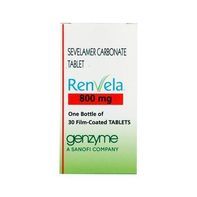 Renvela 800mg Tablet 30'S - Kidney Disease/Stones-Oth