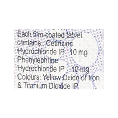 Allercet DC Tablet 10'S - Cough And Cold-Cou