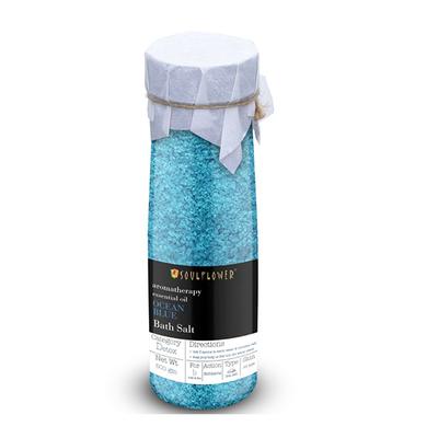 Soulflower Ocean Blue Bath Salt 500 gm - Bath Salts