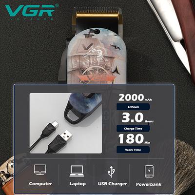 VGR V-689 Trimmer 180 min Runtime 4 Length Settings (Multicolor) 1's - Trimmers