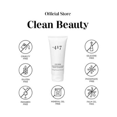 Minus 417 even More Brightening Cleanser and Make up Remover 200 ml - Make Up Removers