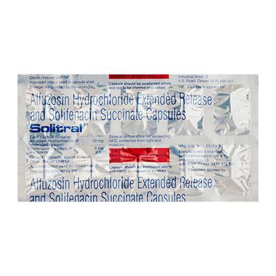 Solitral Capsule 10'S - Bladder And Prostate Disorders-Dru