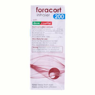 Foracort 200 Inhaler 120Md - Asthma/COPD-Ast