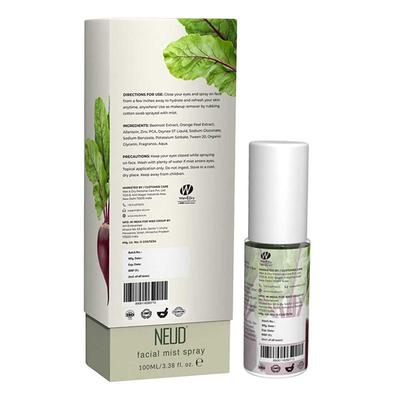 NEUD Beet Root Facial Mist Spray for Glowing and Moisturized Skin 100 ml - Face Gels