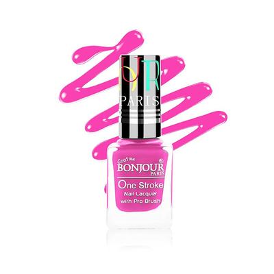 Bonjour Paris Coat Me Satin Matte Nail Polish - Lovely Pink 9 ml - Nail Polish