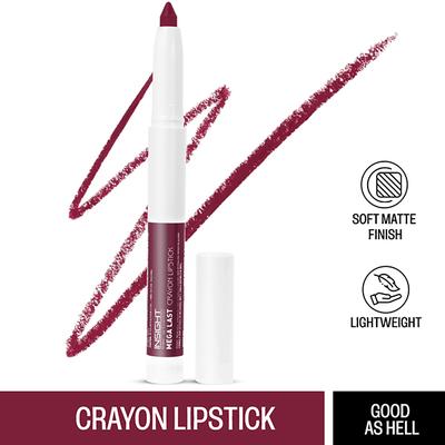 INSIGHT COSMETICS MEGA LAST CRAYON LIPSTICK-GOOD AS HELL (09) 1's - Lip Crayons
