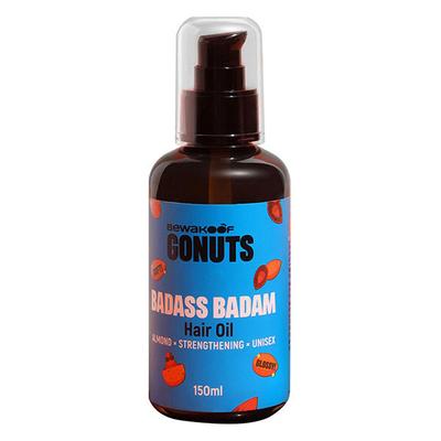 GONUTS By Bewakoof Badass Badam Hair Oil 150 ml - Hair Oils