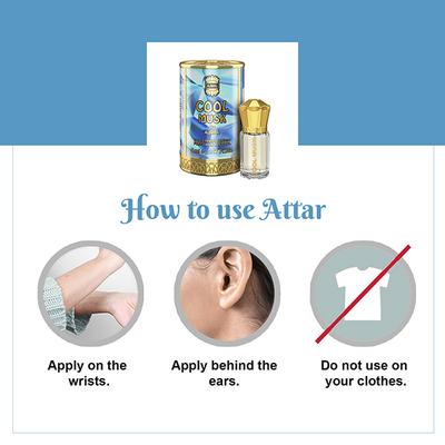 Ajmal Cool Musk Concentrated Perfume Free From Alcohol for Unisex 5 ml - Perfumes (Edt/Edp)