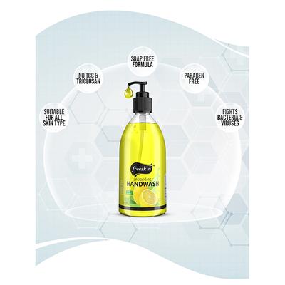 Freeskin Lemon Scented Hand wash 500 ml - Hand Wash & Soaps
