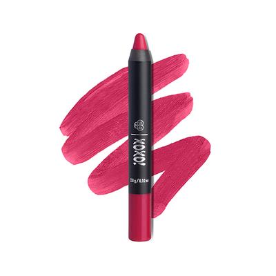 PAC XOXO Lip Crayon Highly Pigmented One Swipe Payoff Matte Finish 12H Wear - Lovey-Dovey (2.8 g) - Lip Crayons