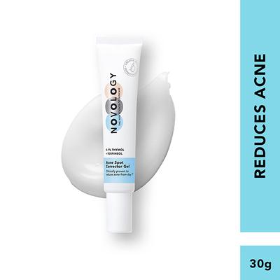 Novology 0.1% Thymol + Terpineol Acne Spot Corrector Gel 30 gm - Face Moisturizers