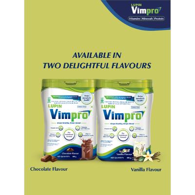 Lupin Vimpro Protein Powder - Vanilla Flavour 400 g - Protein Drink