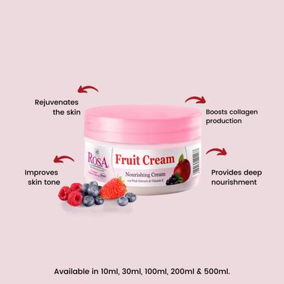 Rosa Fruit Cream 200 ml - Face Creams