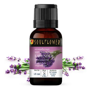 Soulflower Lavender Essential Oil 15 ml - Essential Oils