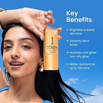 Foxtale Perfect Match Tinted Fluid Susncreen (Mocha) 50 ml - Body Sunscreen