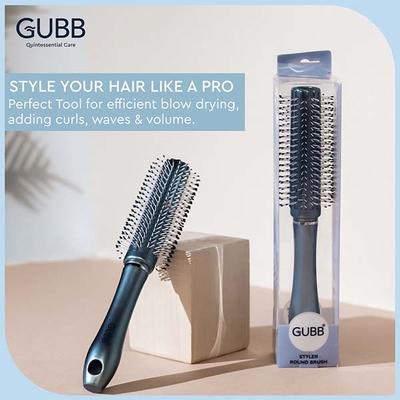 GUBB Round Hair Brush - Styler Range 140 gm - Hair Brushes